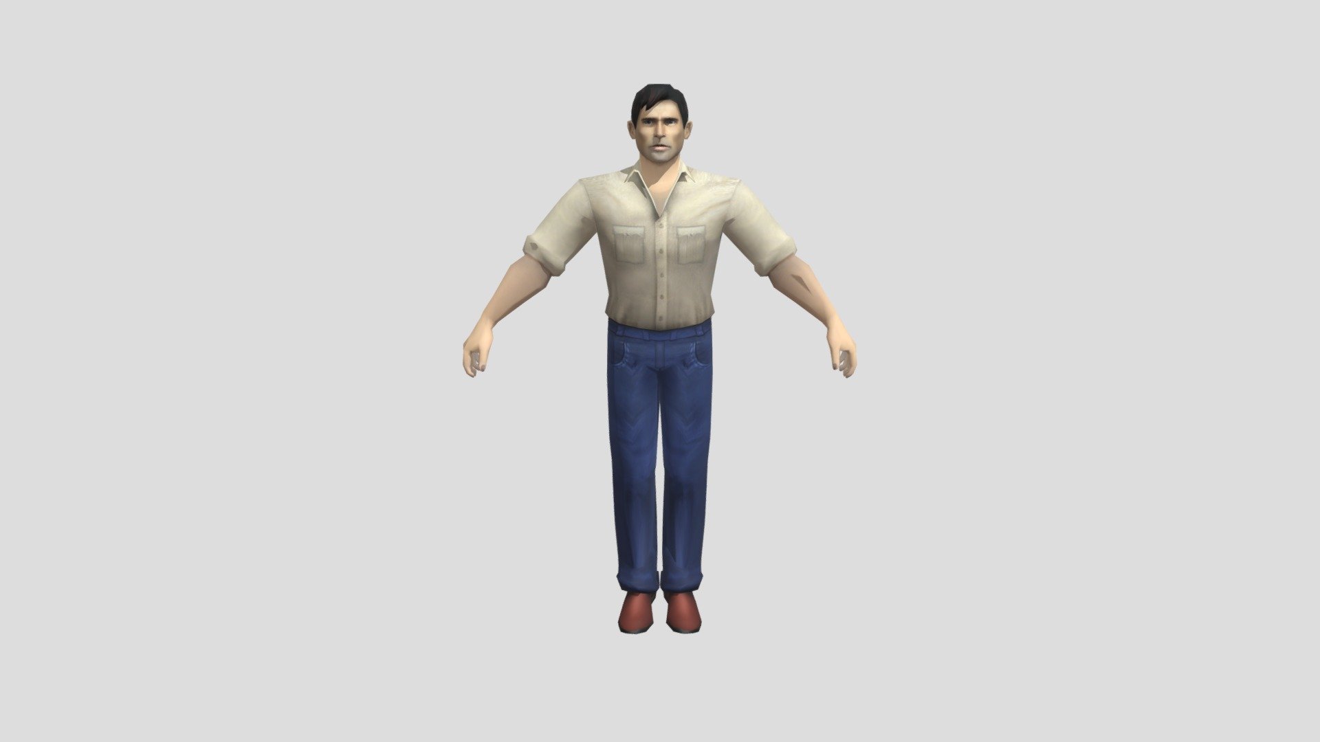 Bruce Banner (Hulk 2003 Game) - Download Free 3D model by Scorpion4241 ...