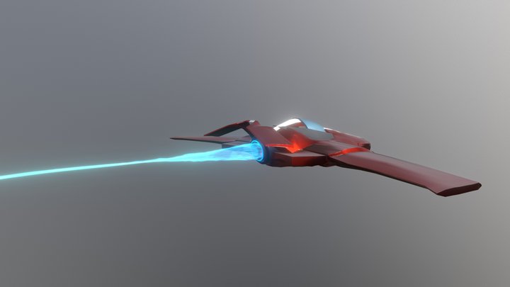 Skyraiders fighter 3D Model