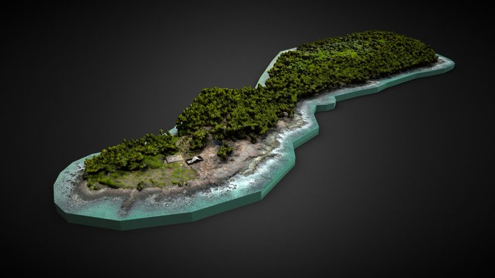 Île du Salut - Diable 3D Model