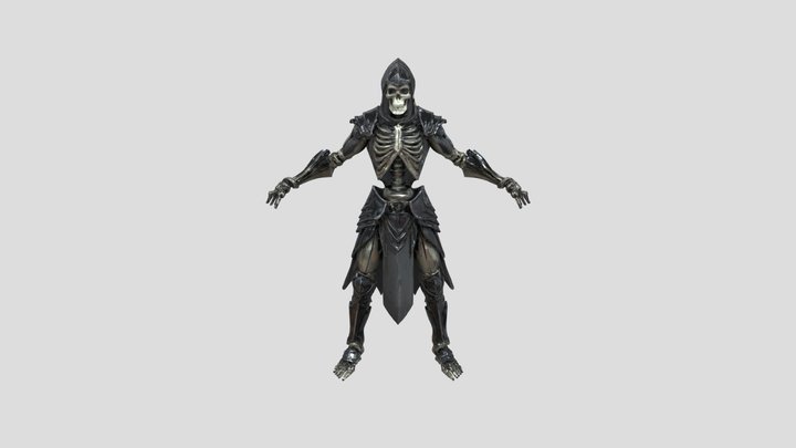 Skeletal Rouge 3D Model