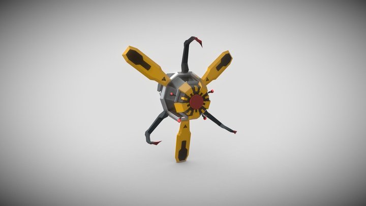 Jousset FlyingRobot Parcial1TSGD3C 3D Model