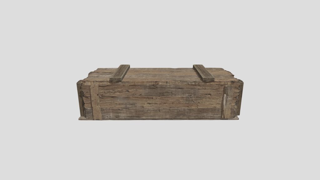 Mk Wooden Crate 021