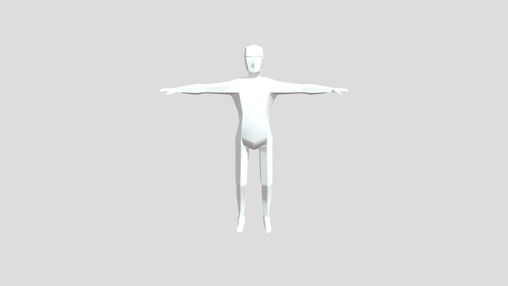 Low Polly Human Body