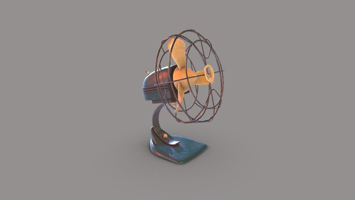 Vintage Ventilator 3D Model