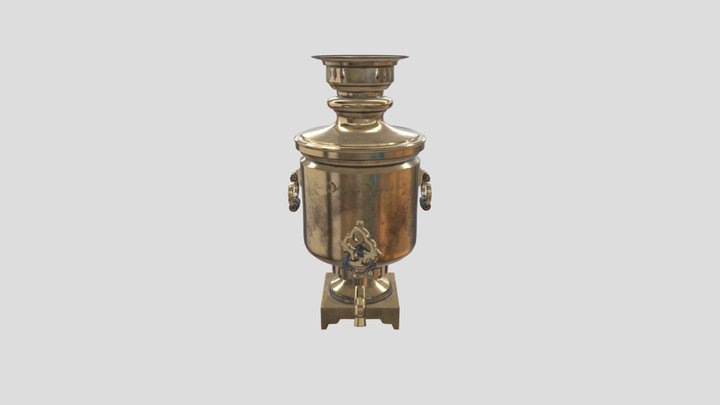 Leopold II Samovar 3D Model