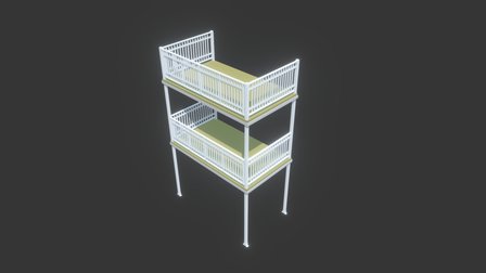 Balcony 3D Model