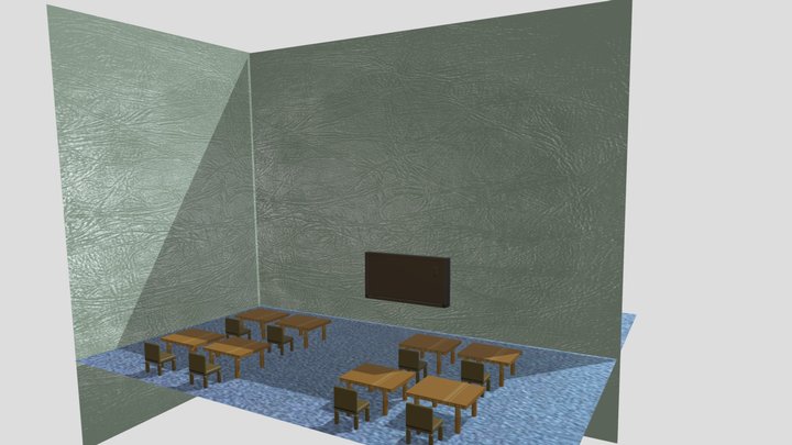 Classroomforsketchfabbutagain 3D Model