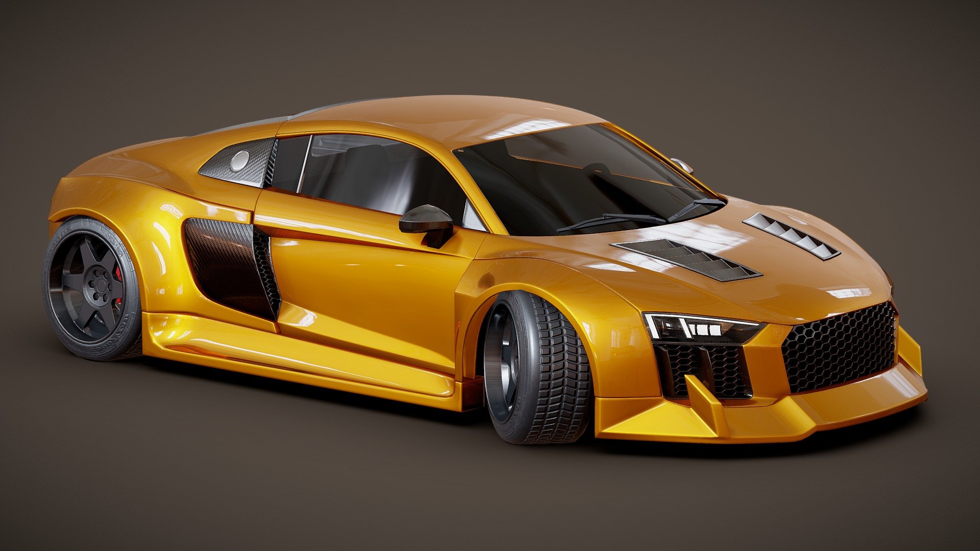 Audi R8 - Download Free 3D model by wallon (@realwallon) [e17e438]