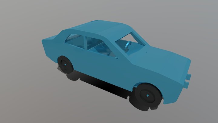 Puzzle Car-test 3D Model