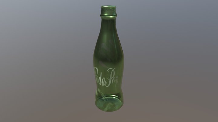 "Coke" bottle 3D Model