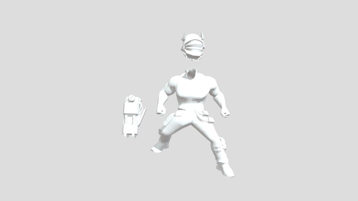 Zzz Buffguy 3D Model