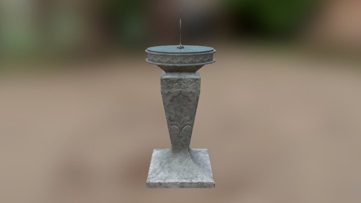 ancient sundial 3D Model