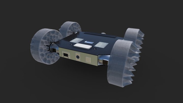 Sand Flea Boston Dynamics 3D Model