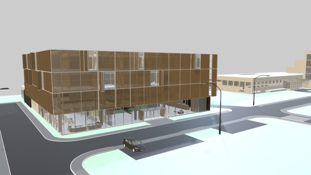 Rytro hotel 3D Model
