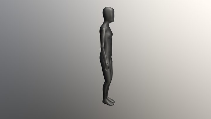 Subli Stand To Pose Scetchfab 3D Model