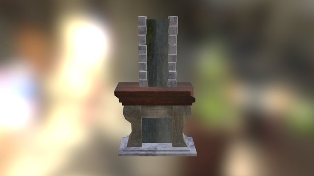 Chimenea Steam Frankenstein 3D Model