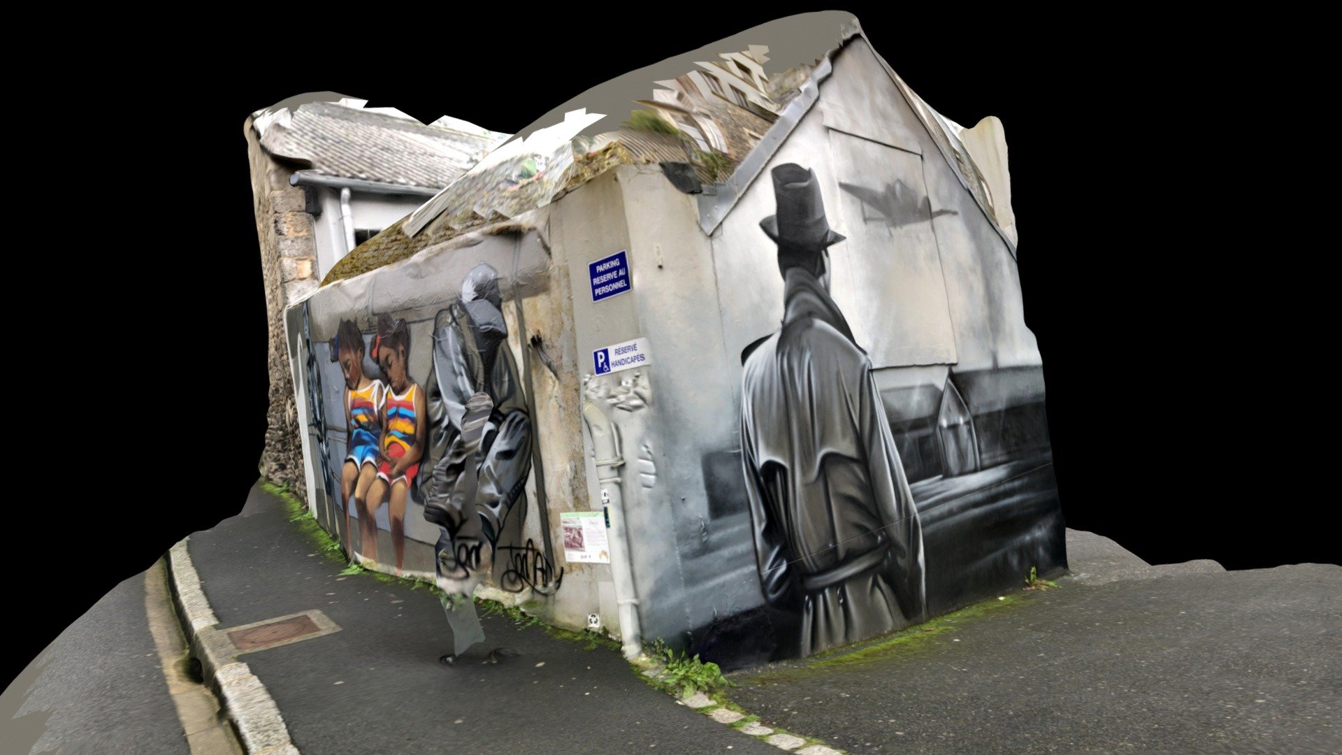 Fresques Cinema Le Rialto, Morlaix