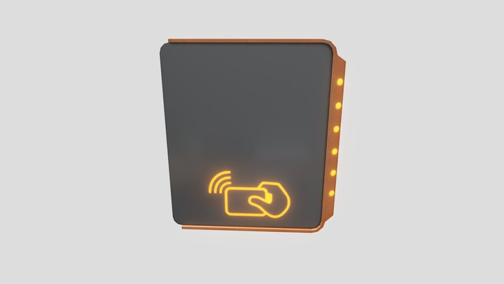 Sci fi Card Machine 3D Model
