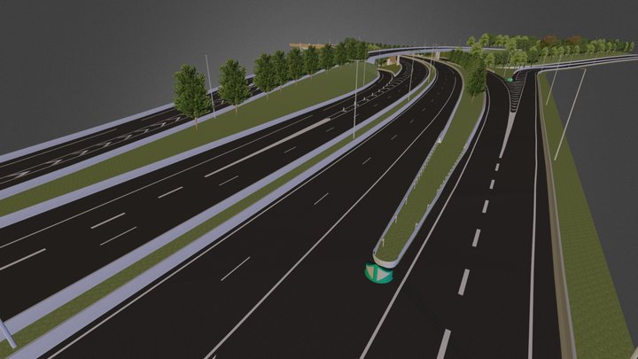 Autoroute 3D models - Sketchfab