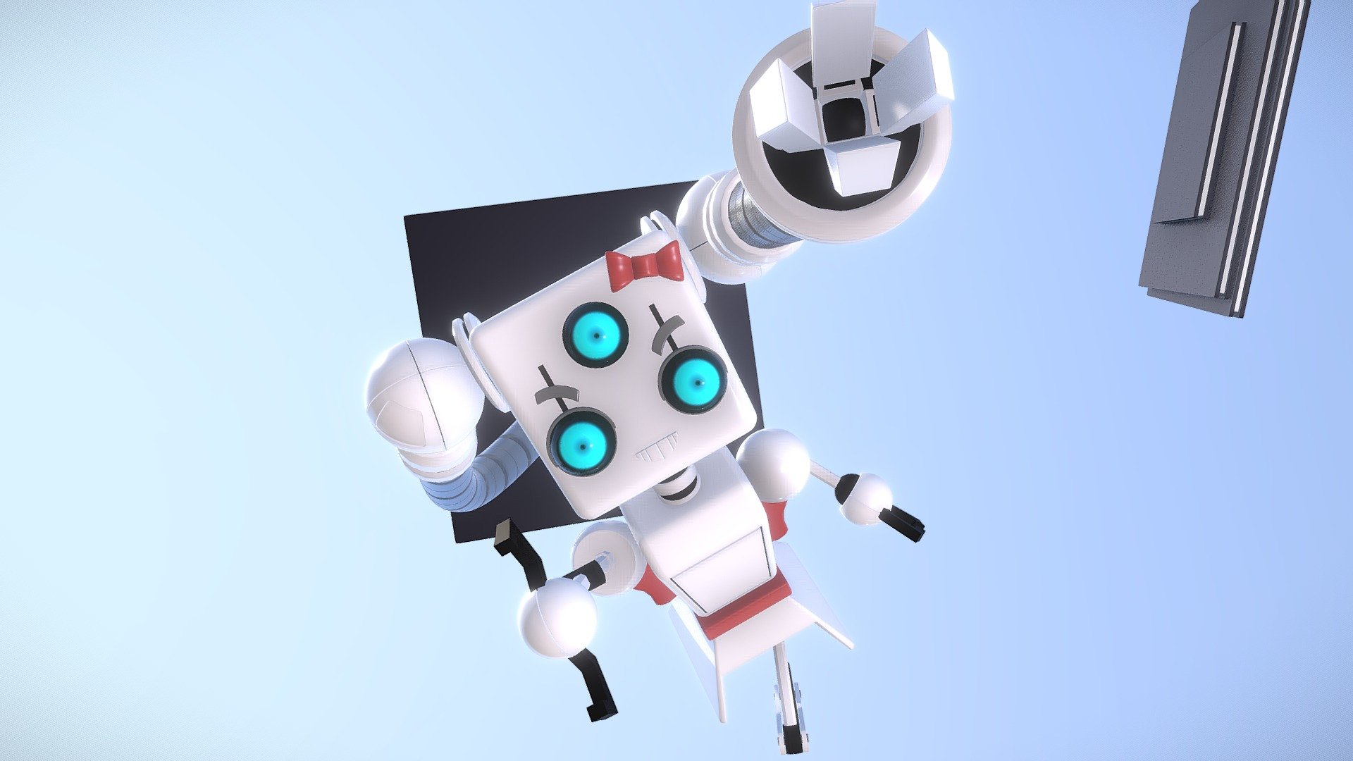 Robo Lass Pose 2 - 3D model by Nick_0 (@nowoyemi) [e185923] - Sketchfab