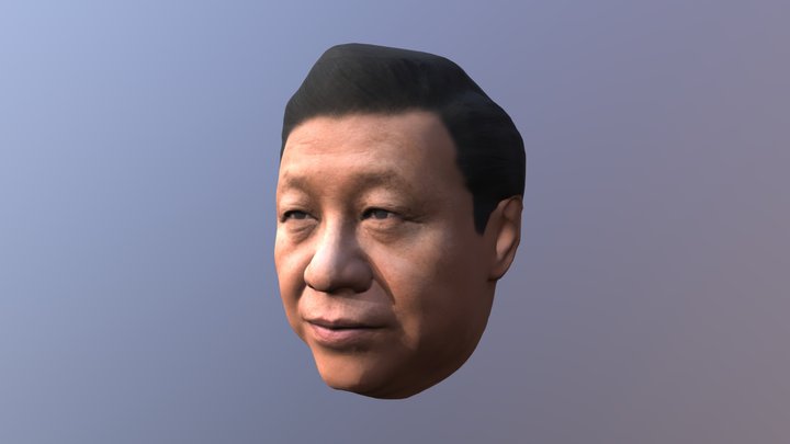 Xi Jinping Head 3D Model