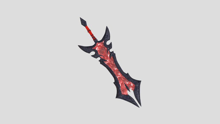 Evil Sword 3D Model