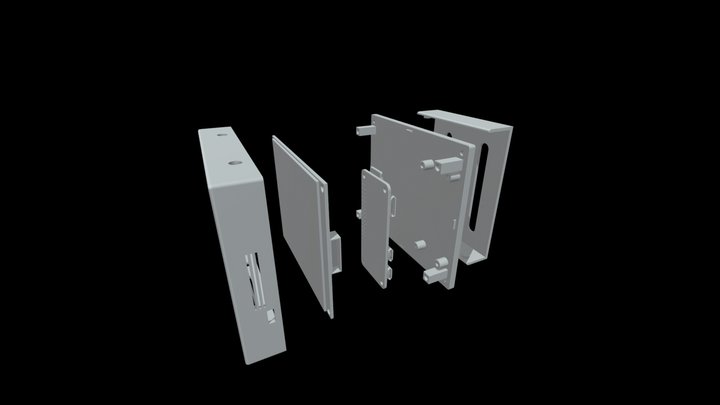 raspberry_pi_zero_w__exploded 3D Model