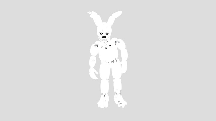 Withered Spring- Bonnie 3D Model