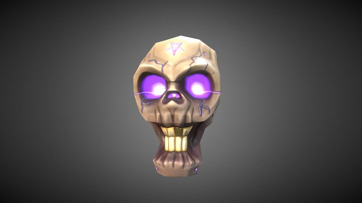 Skull Head 3D Model