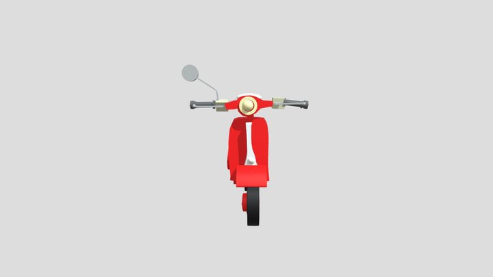 Scooter 3D Model