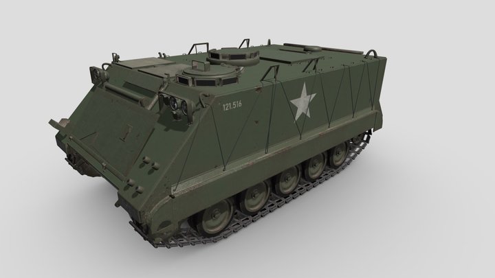M113 - APC 3D Model