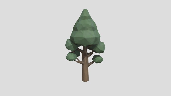 Pine Tree - P1xelPeak 3D Model