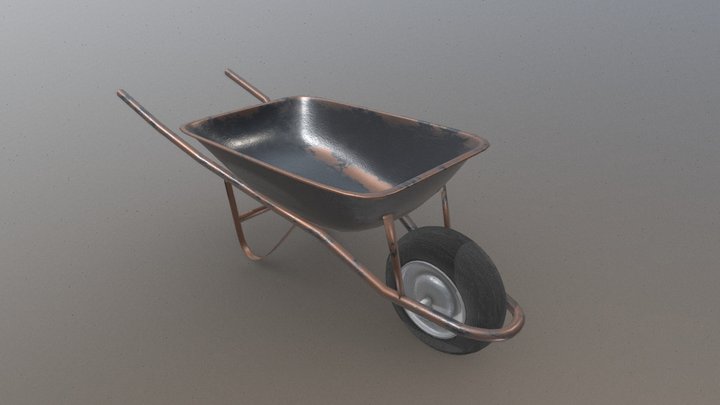 wheelbarrow 3D Model