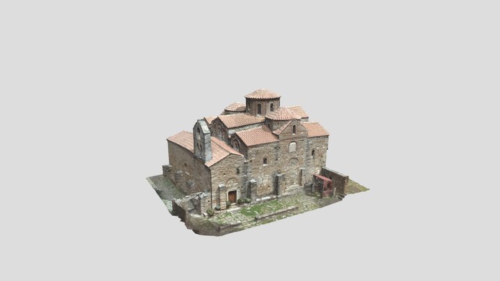 Vlacherna Church 3D Model