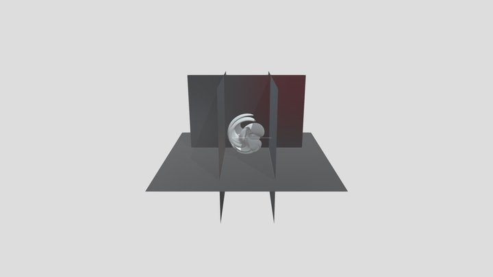 Abstract Evolutionary Shape 3D Model