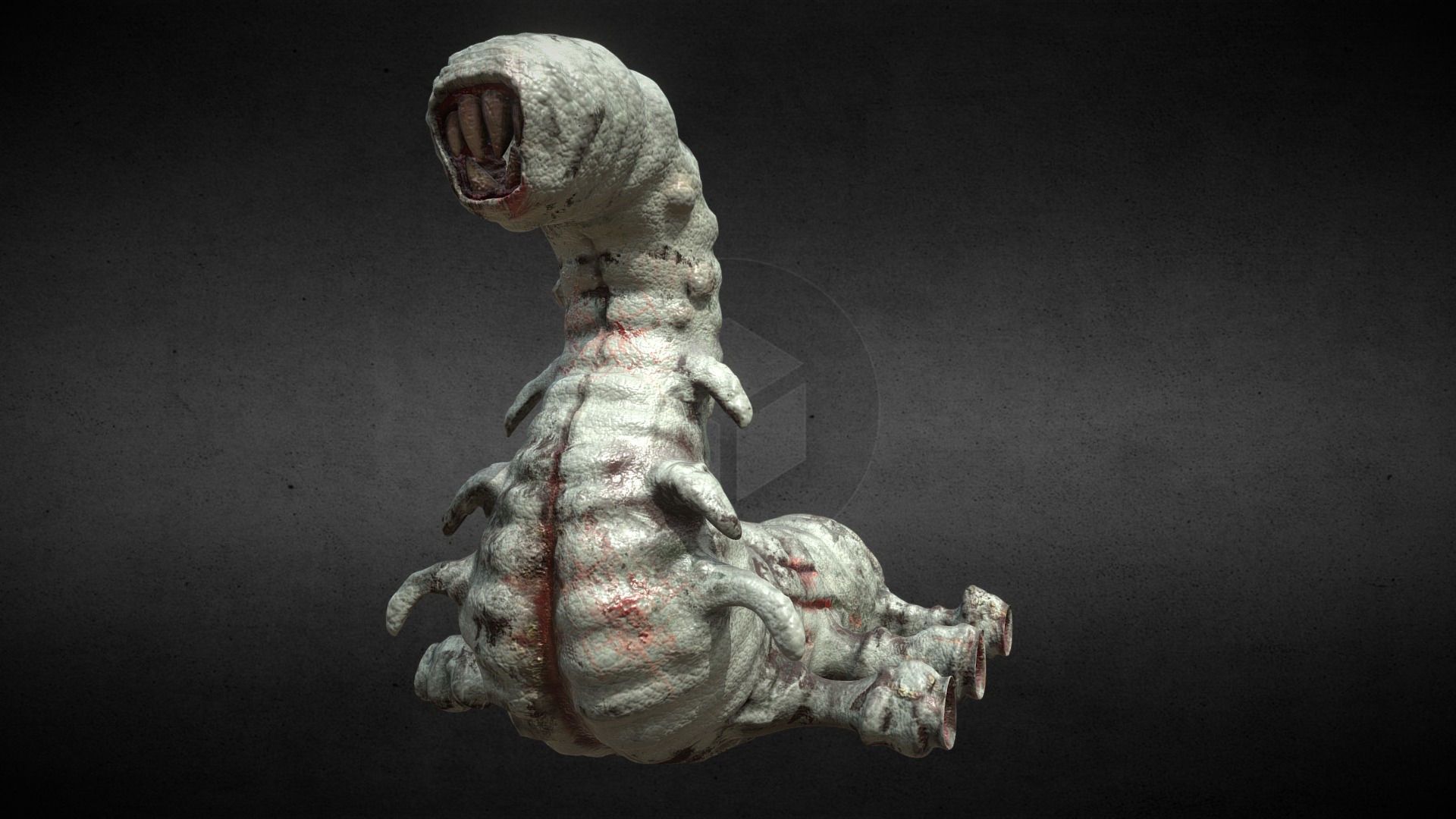 Phenebub [free horror creature] - Download Free 3D model by Jorma Rysky