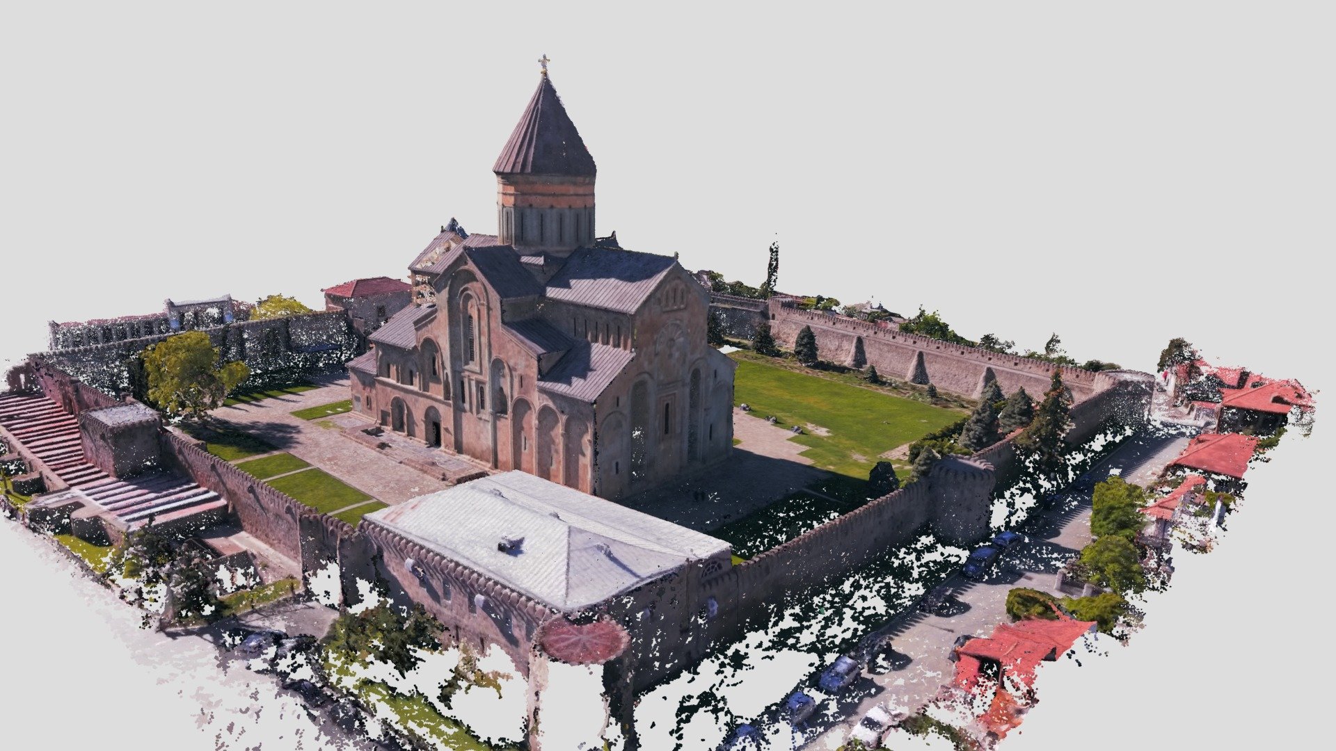 Svetitskhoveli area point cloud