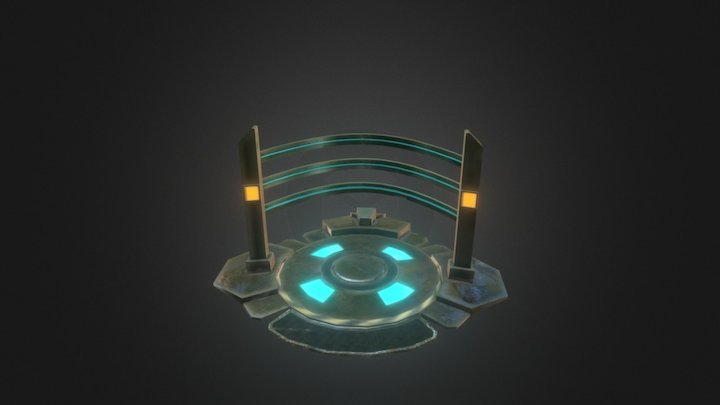 Teleporter 3D Model