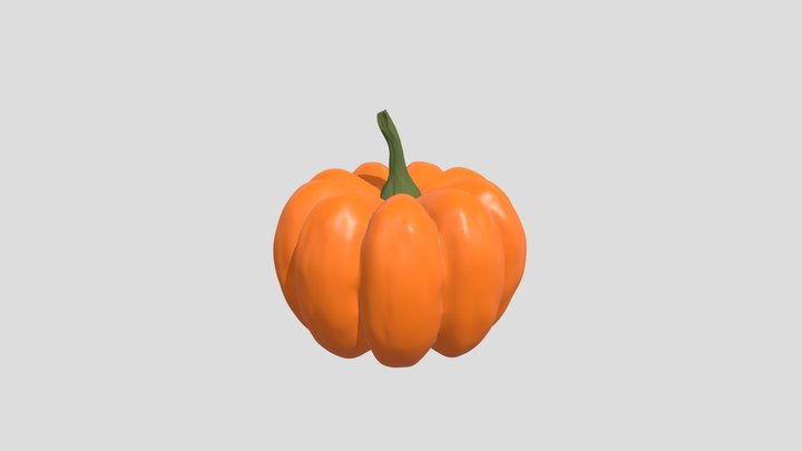 Pumpkin 3D Model