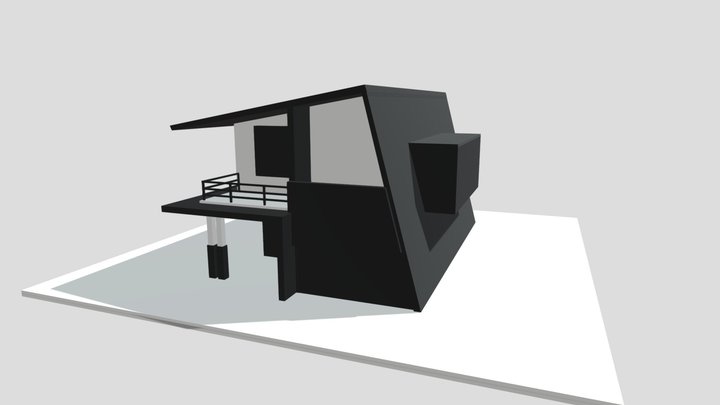 Modern House 3D Model