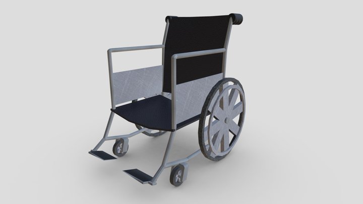 Wheel Chair 3D Model
