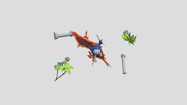 sonic rewrite 3D Model