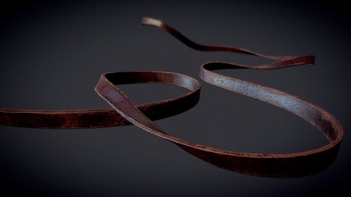 Leather belt 3D Model
