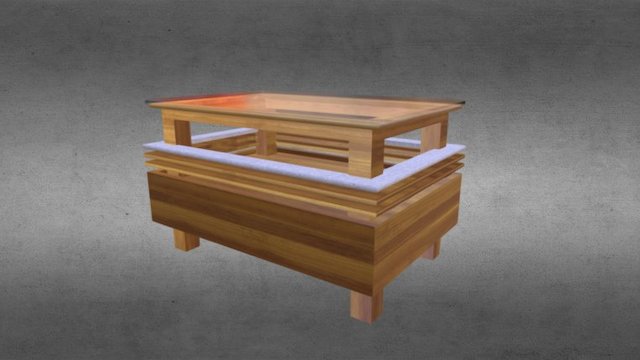 coffee table Model_2 3D Model