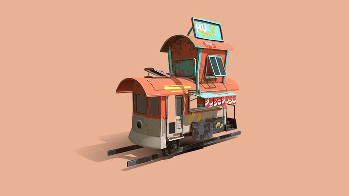 StoreTram 3D Model