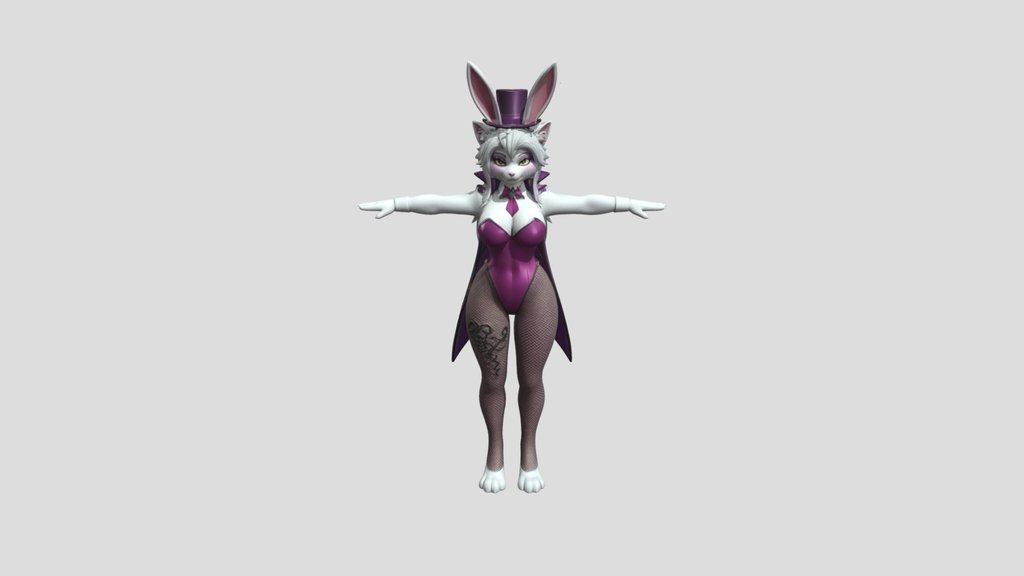Violet Velvet Bunny