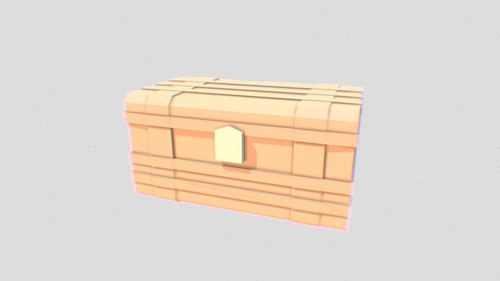 Treasure Chest 3D Model