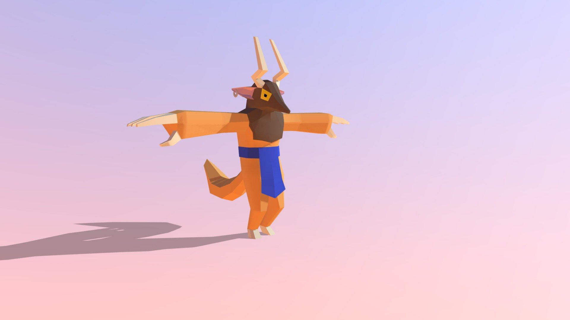LowPoly character 2
