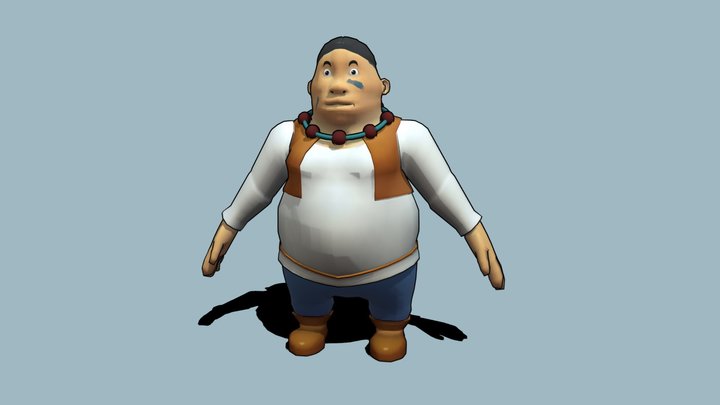 Villager 3D Model