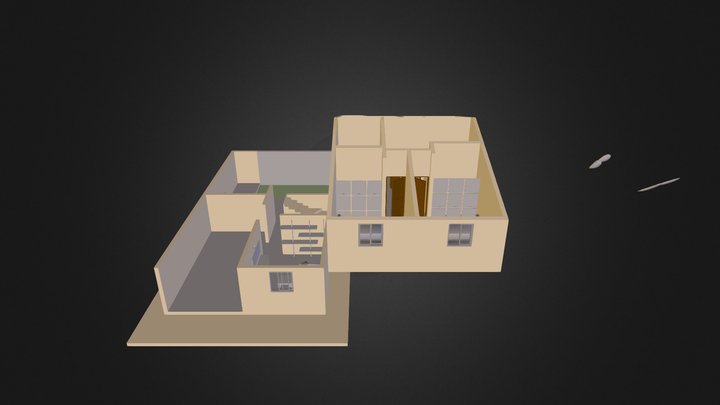 casa_dos_pisos 3D Model